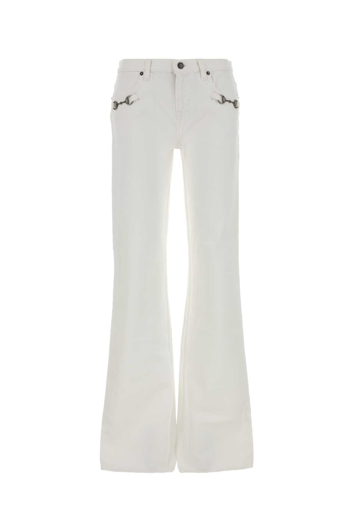 Gucci] FW26 White Jeans 872605XDDFX 9000 | 머스트잇